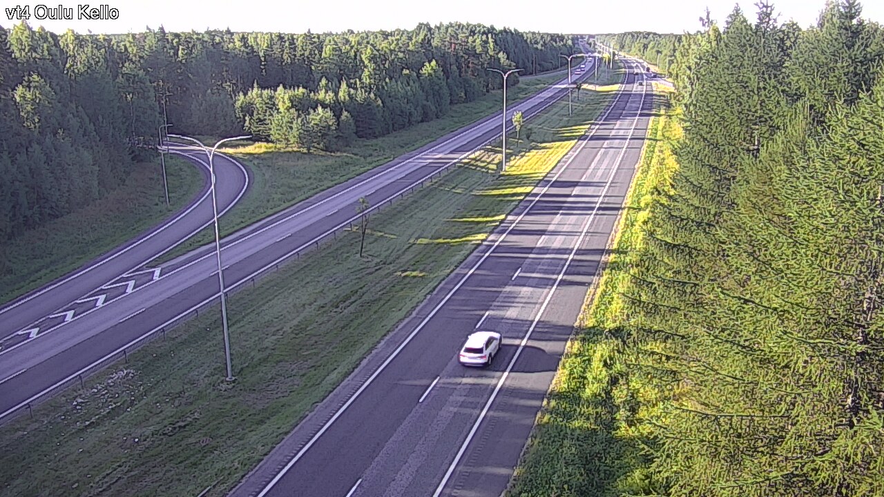 Kelikamerat Kuva Tie 4 Oulu, Kello, Oulu, Pohjois-Pohjanmaa