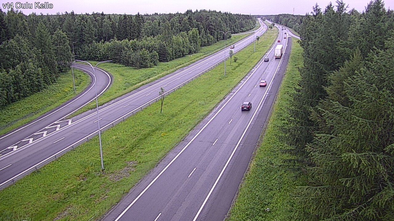 Kelikamerat Kuva Tie 4 Oulu, Kello, Oulu, Pohjois-Pohjanmaa