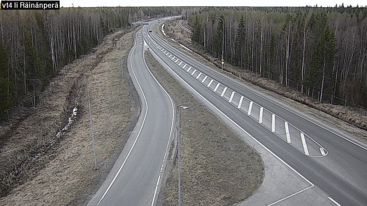 Weather Camera Image Väg 4 Ijo, Räinänperä, Ii, Pohjois-Pohjanmaa