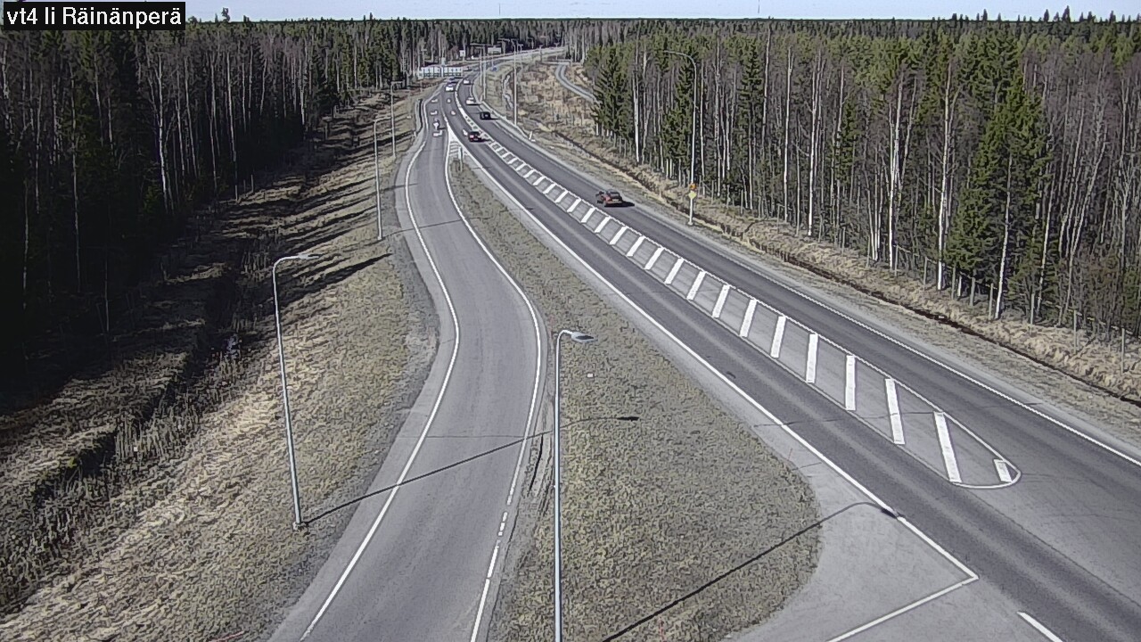 Weather Camera Image Väg 4 Ijo, Räinänperä, Ii, Pohjois-Pohjanmaa