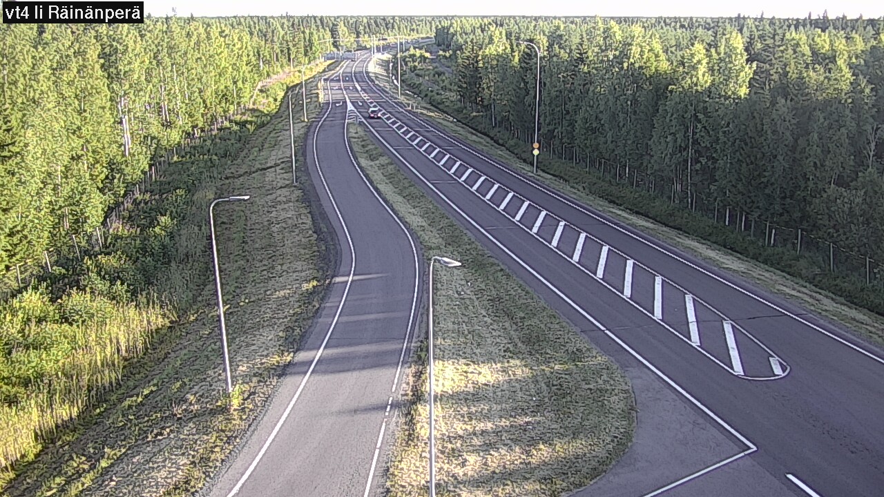 Weather Camera Image Väg 4 Ijo, Räinänperä, Ii, Pohjois-Pohjanmaa