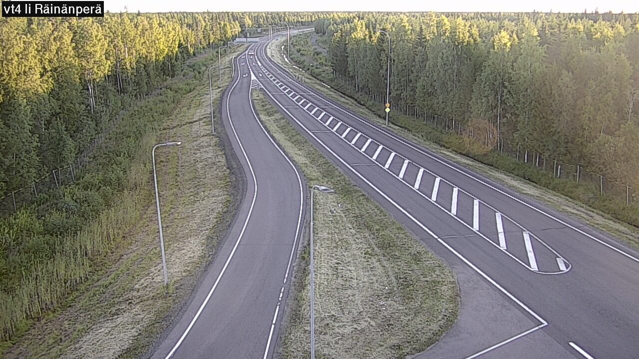 Weather Camera Image Väg 4 Ijo, Räinänperä, Ii, Pohjois-Pohjanmaa