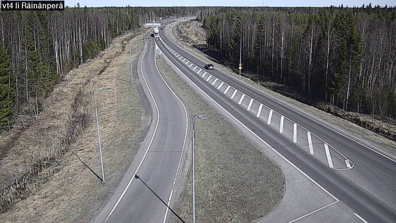 Weather Camera Image Väg 4 Ijo, Räinänperä, Ii, Pohjois-Pohjanmaa