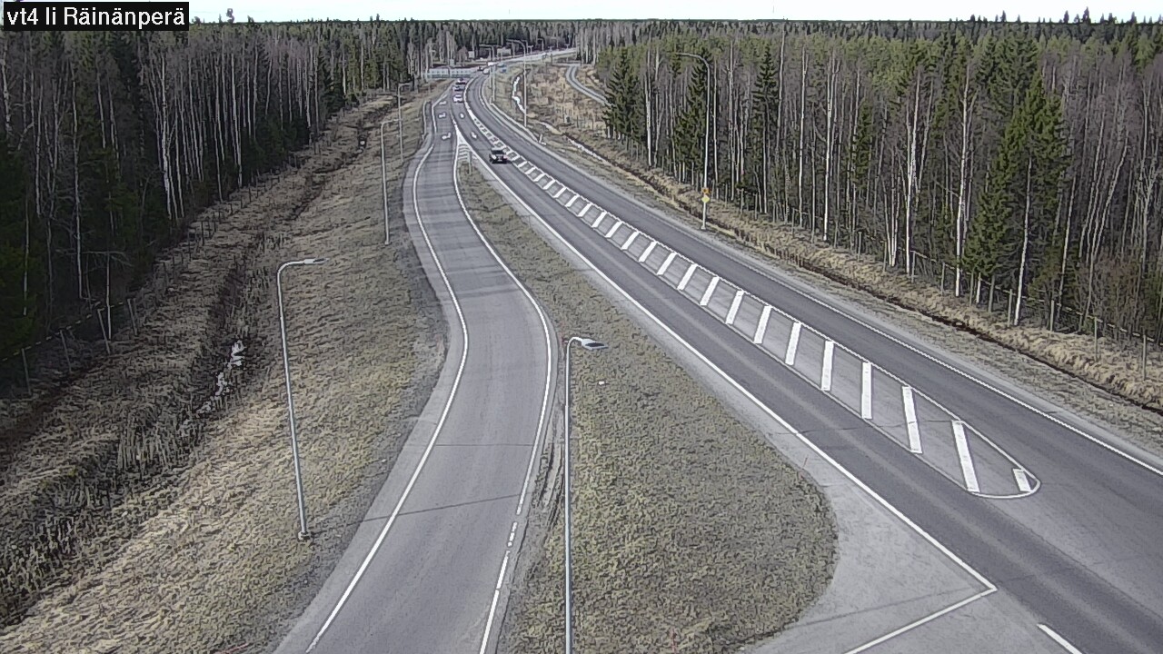 Weather Camera Image Väg 4 Ijo, Räinänperä, Ii, Pohjois-Pohjanmaa