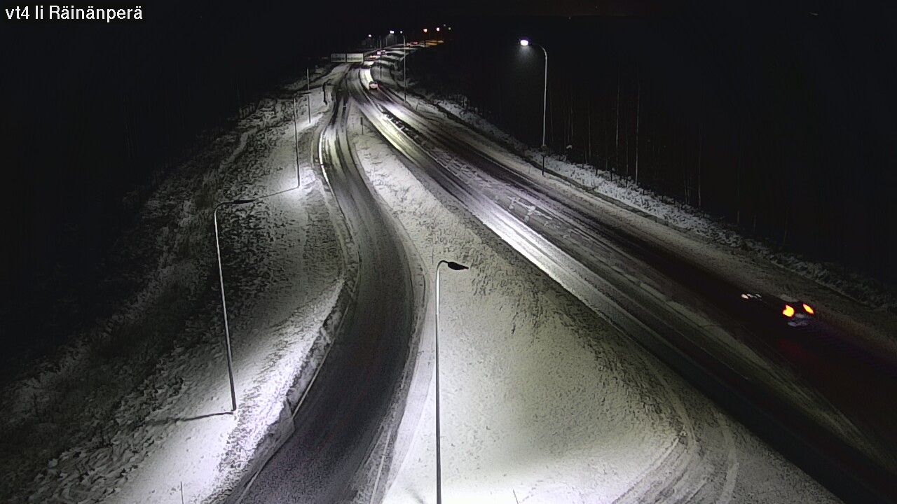 Weather Camera Image Väg 4 Ijo, Räinänperä, Ii, Pohjois-Pohjanmaa