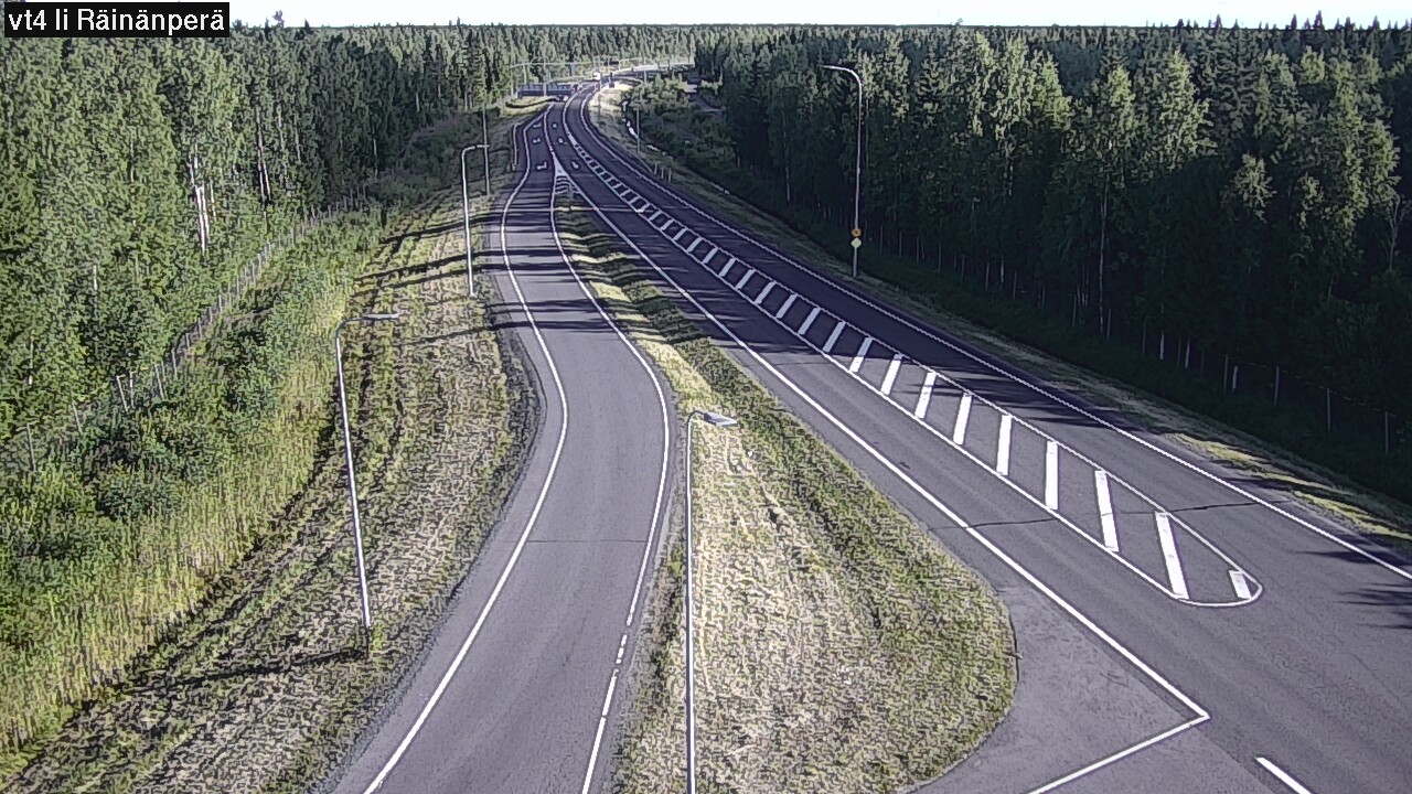 Weather Camera Image Väg 4 Ijo, Räinänperä, Ii, Pohjois-Pohjanmaa