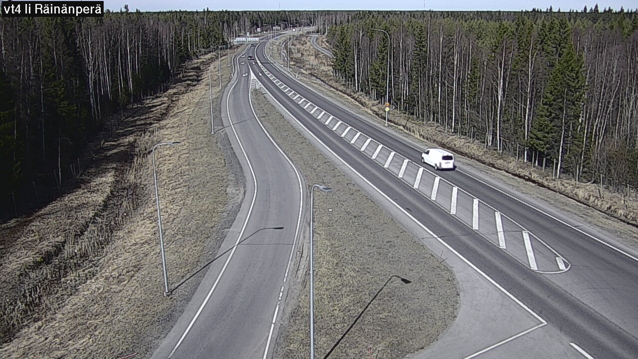 Weather Camera Image Väg 4 Ijo, Räinänperä, Ii, Pohjois-Pohjanmaa