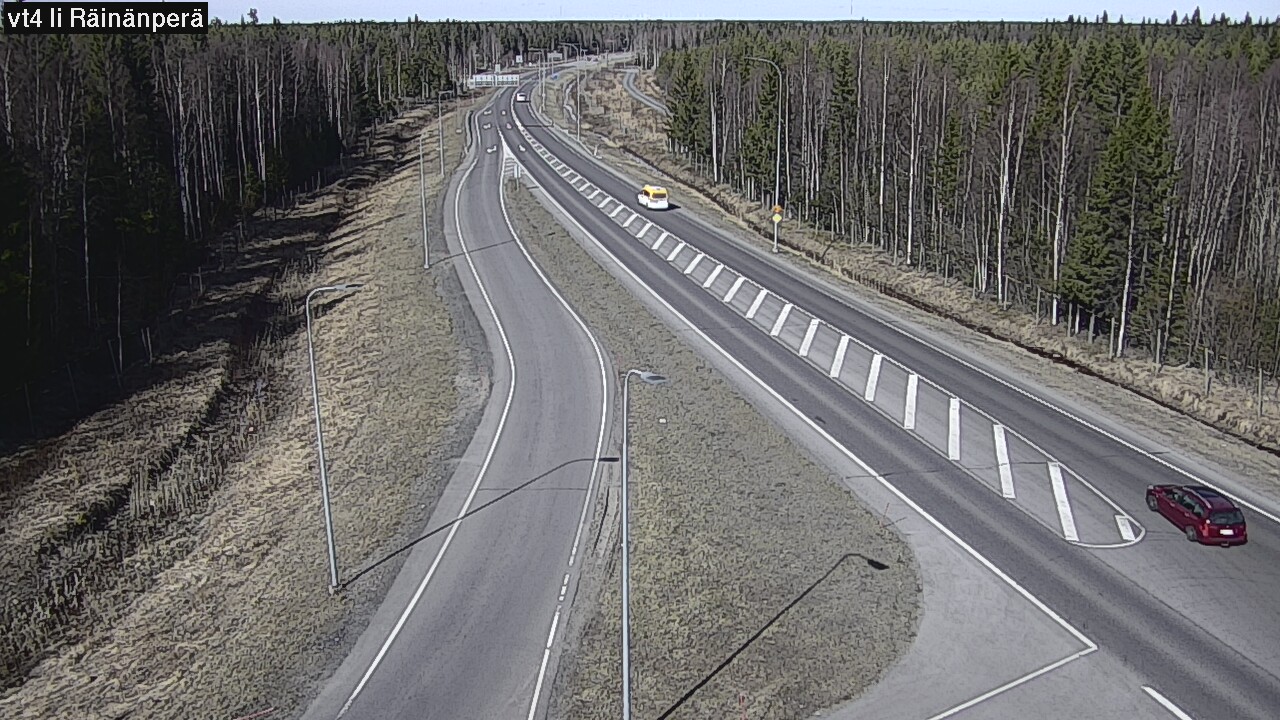 Weather Camera Image Väg 4 Ijo, Räinänperä, Ii, Pohjois-Pohjanmaa