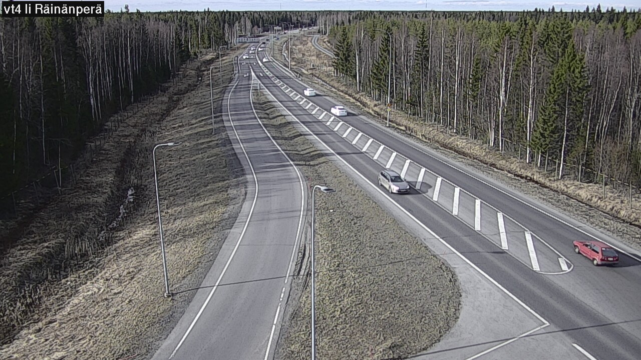 Weather Camera Image Väg 4 Ijo, Räinänperä, Ii, Pohjois-Pohjanmaa