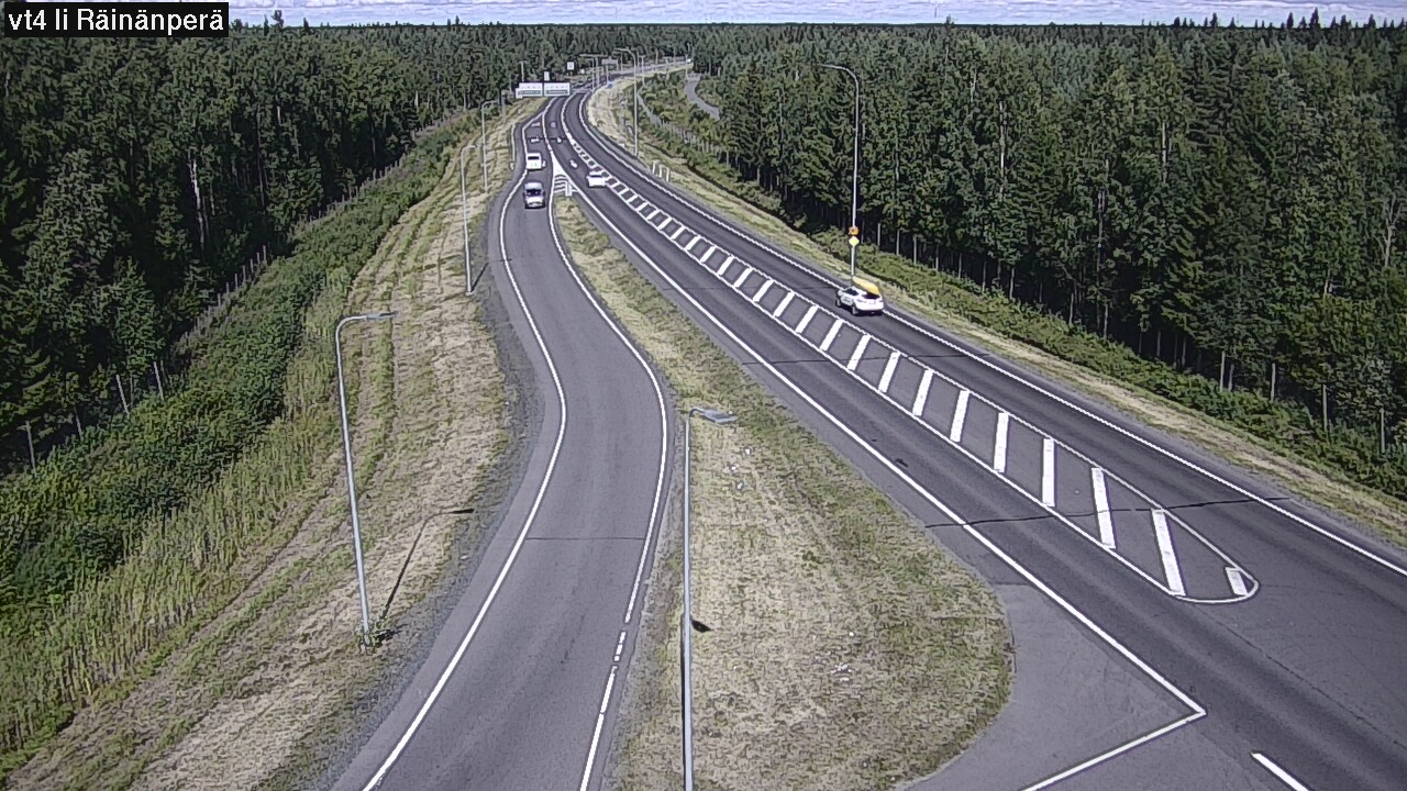 Weather Camera Image Road Ii, Räinänperä, Ii, Pohjois-Pohjanmaa