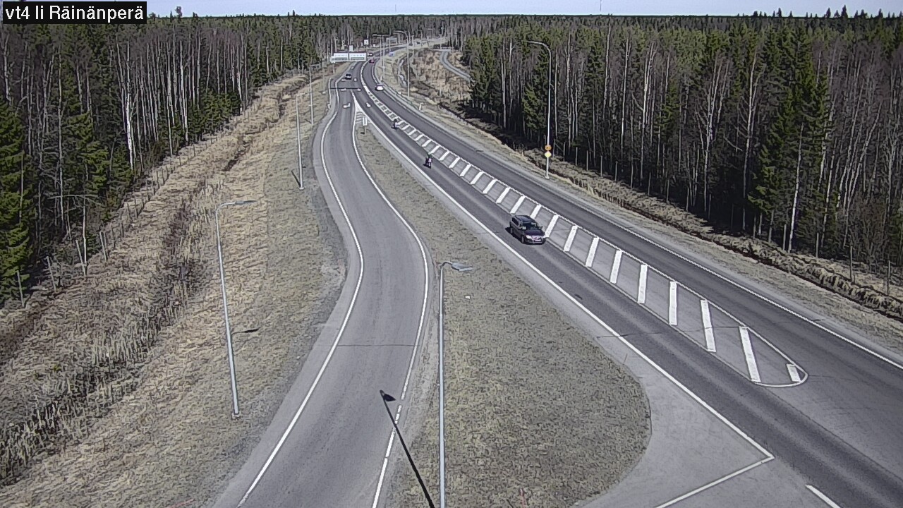 Weather Camera Image Väg 4 Ijo, Räinänperä, Ii, Pohjois-Pohjanmaa