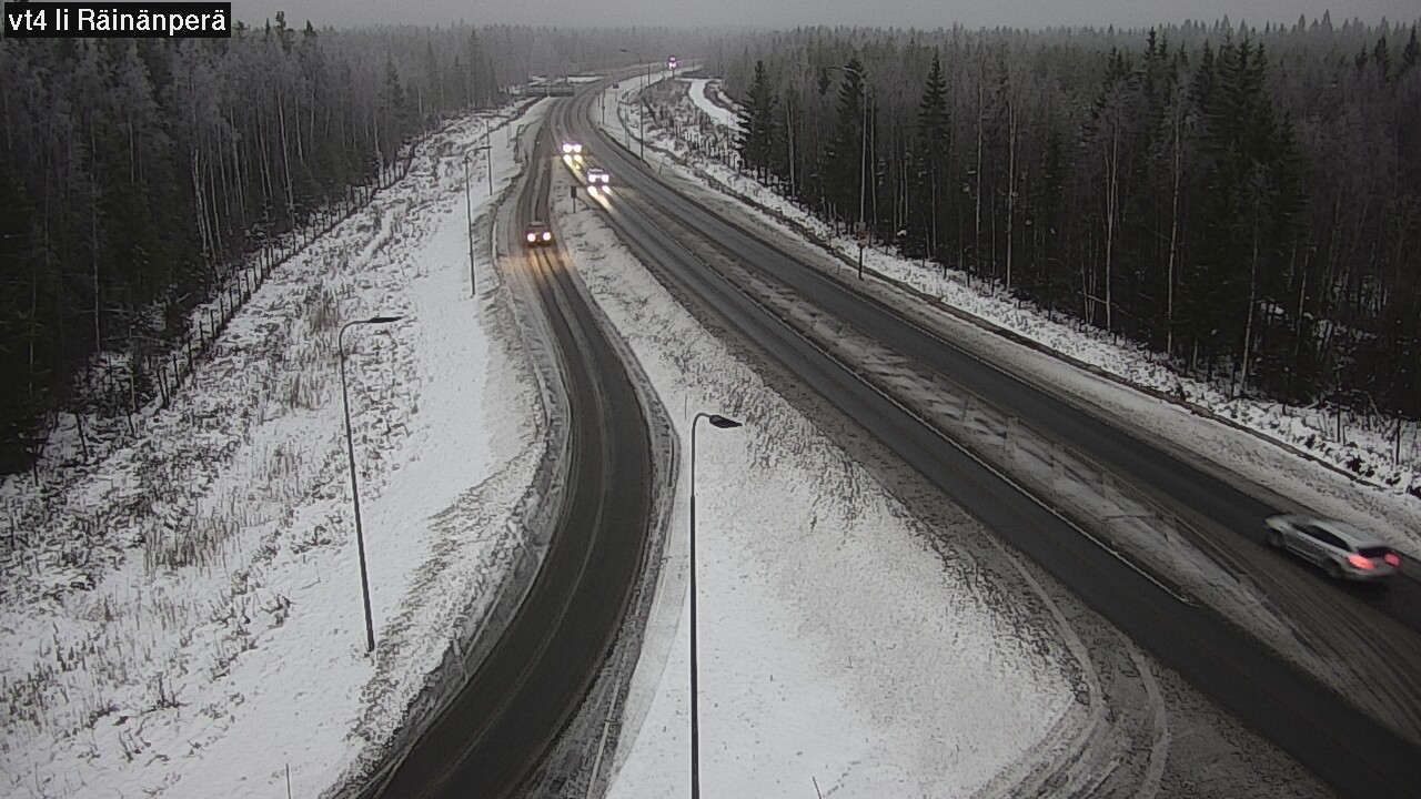 Weather Camera Image Väg 4 Ijo, Räinänperä, Ii, Pohjois-Pohjanmaa