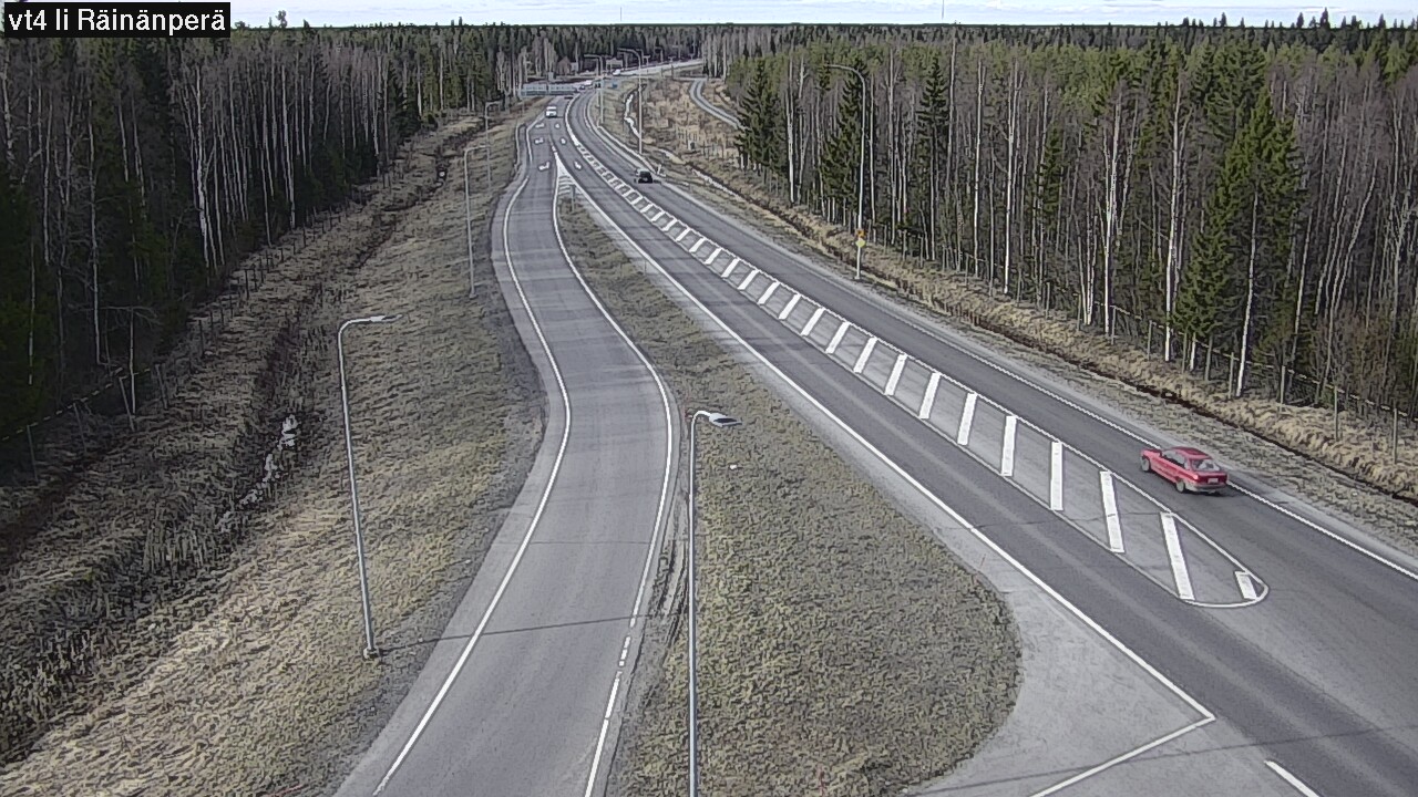 Weather Camera Image Väg 4 Ijo, Räinänperä, Ii, Pohjois-Pohjanmaa