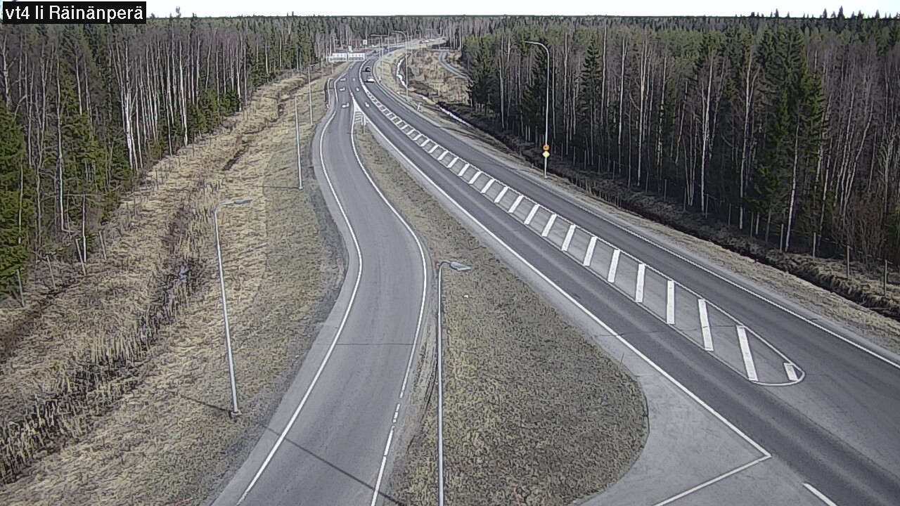 Weather Camera Image Väg 4 Ijo, Räinänperä, Ii, Pohjois-Pohjanmaa