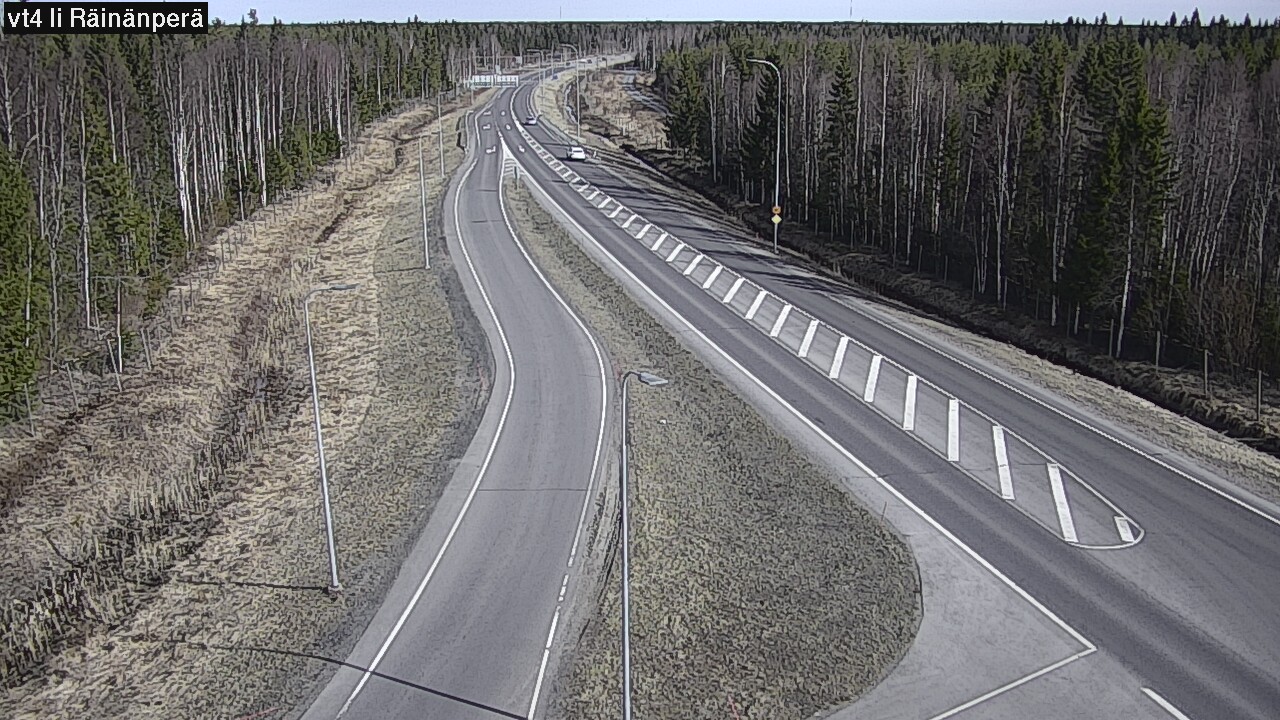 Weather Camera Image Väg 4 Ijo, Räinänperä, Ii, Pohjois-Pohjanmaa