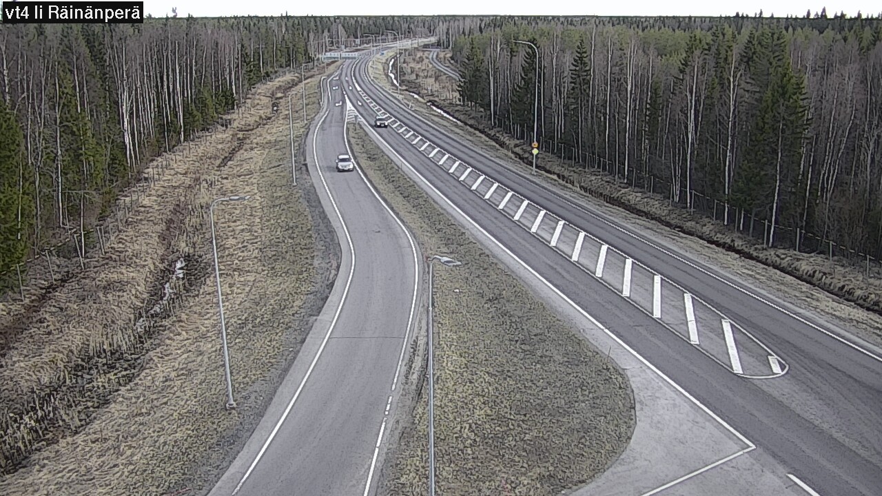 Weather Camera Image Väg 4 Ijo, Räinänperä, Ii, Pohjois-Pohjanmaa