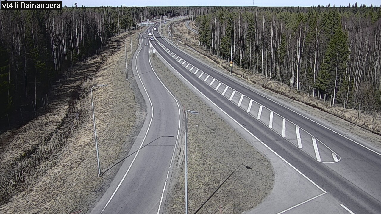 Weather Camera Image Väg 4 Ijo, Räinänperä, Ii, Pohjois-Pohjanmaa
