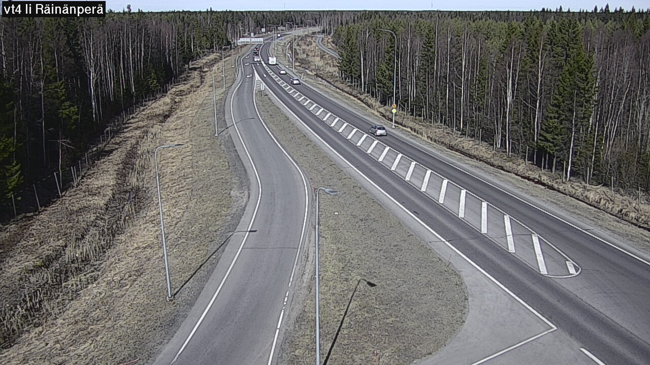 Weather Camera Image Väg 4 Ijo, Räinänperä, Ii, Pohjois-Pohjanmaa