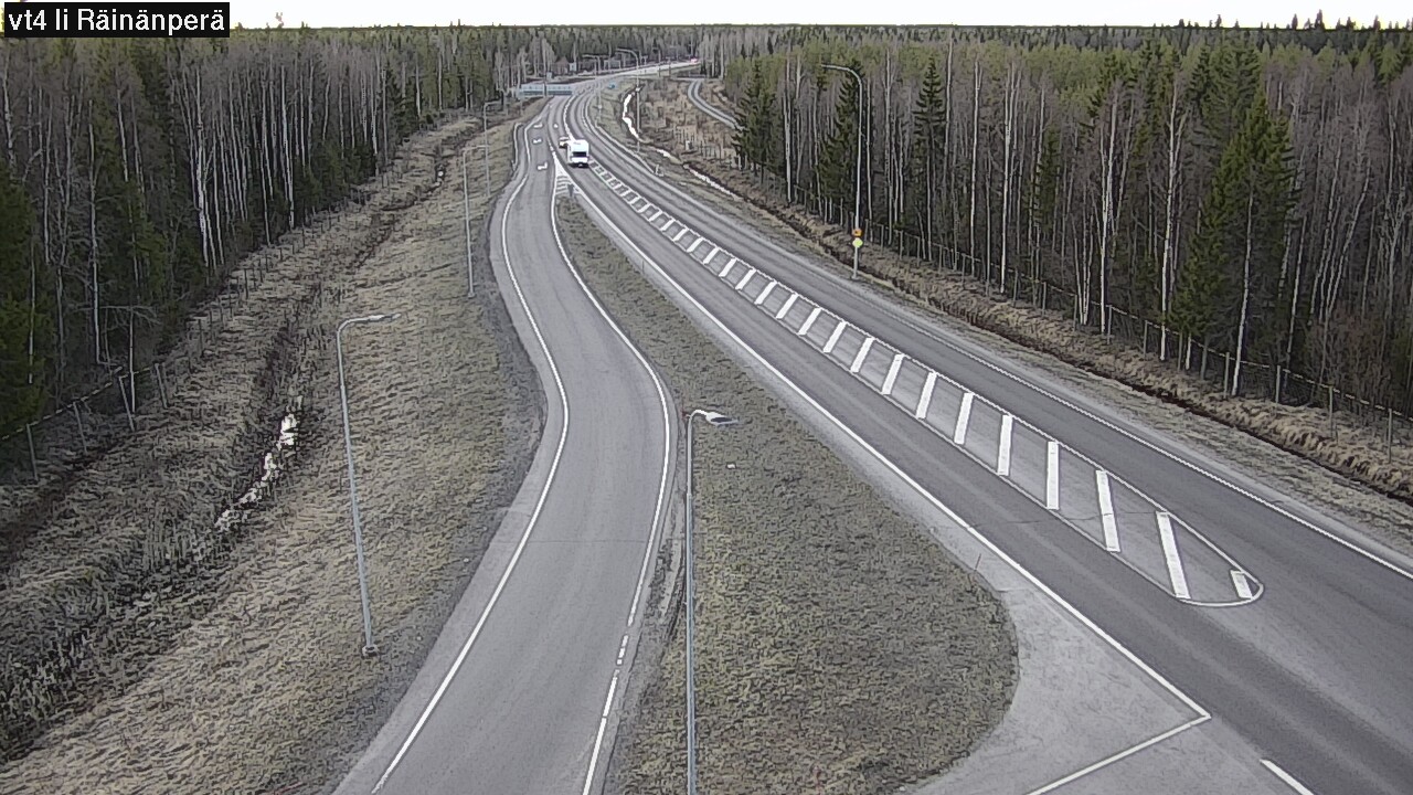 Weather Camera Image Väg 4 Ijo, Räinänperä, Ii, Pohjois-Pohjanmaa