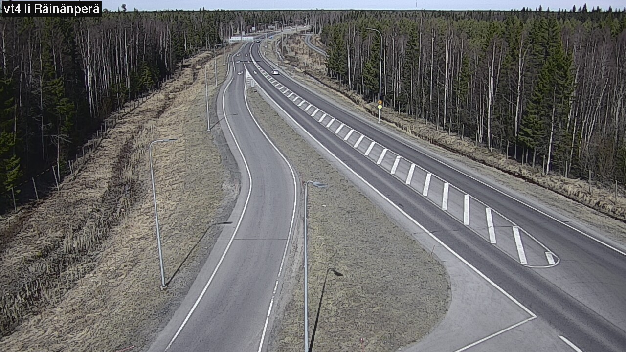 Weather Camera Image Väg 4 Ijo, Räinänperä, Ii, Pohjois-Pohjanmaa