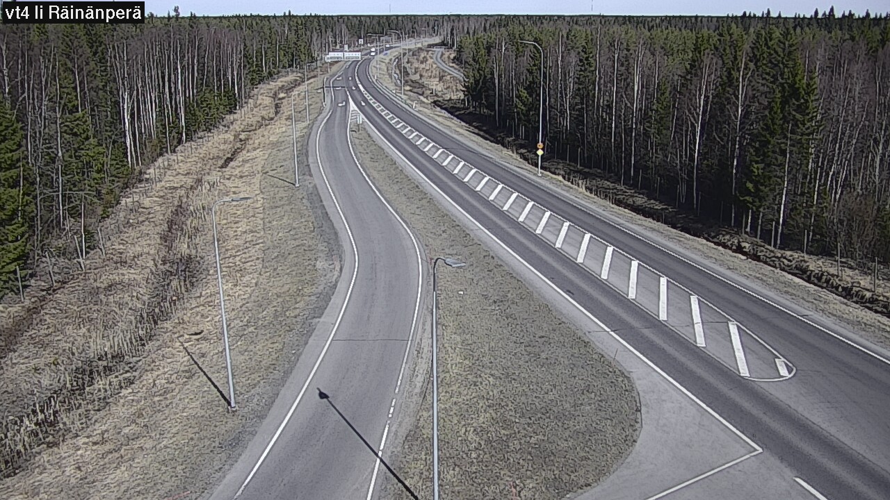 Weather Camera Image Väg 4 Ijo, Räinänperä, Ii, Pohjois-Pohjanmaa