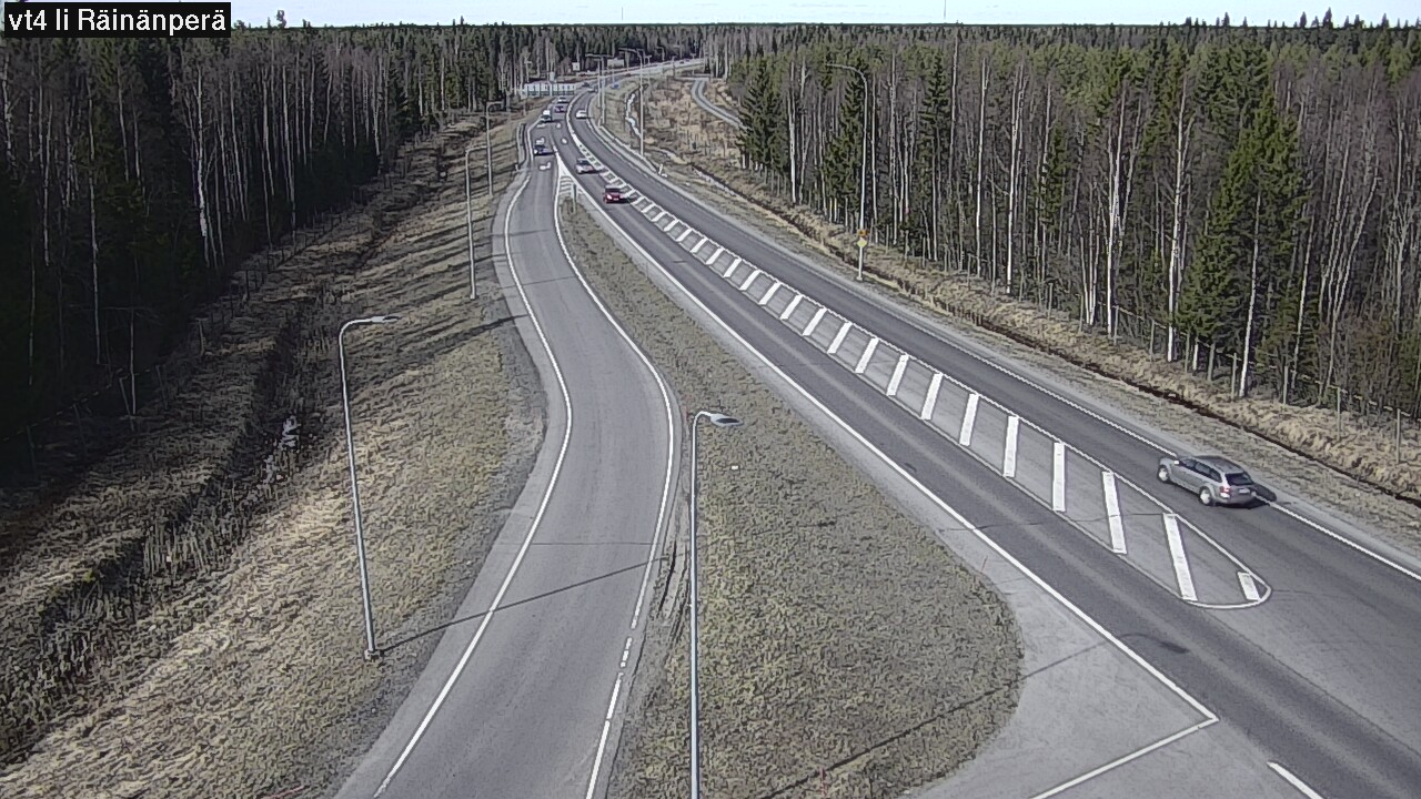 Weather Camera Image Väg 4 Ijo, Räinänperä, Ii, Pohjois-Pohjanmaa