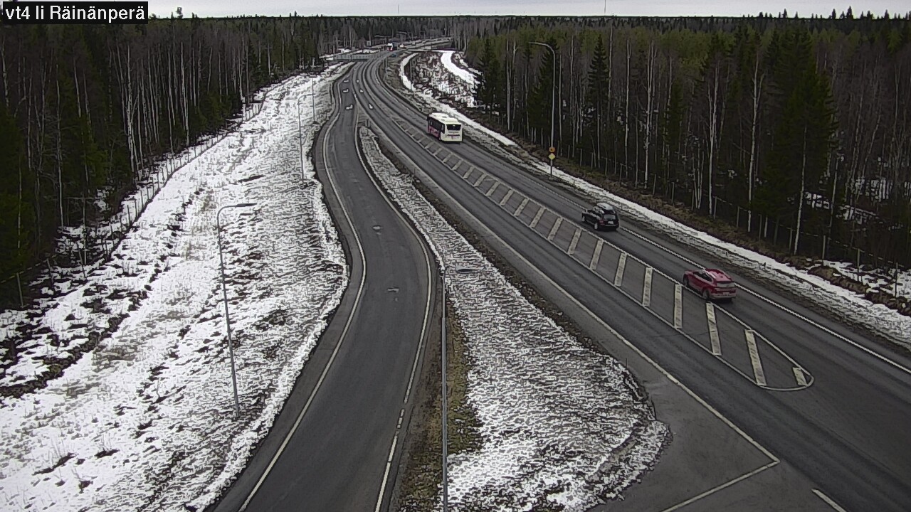 Weather Camera Image Väg 4 Ijo, Räinänperä, Ii, Pohjois-Pohjanmaa