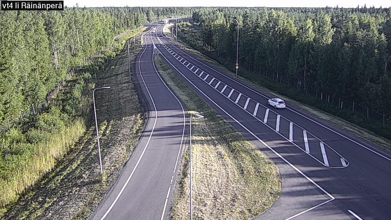 Weather Camera Image Väg 4 Ijo, Räinänperä, Ii, Pohjois-Pohjanmaa