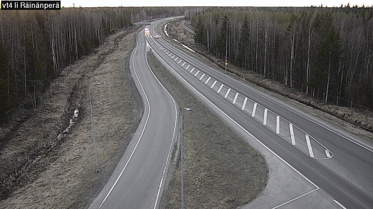Weather Camera Image Väg 4 Ijo, Räinänperä, Ii, Pohjois-Pohjanmaa