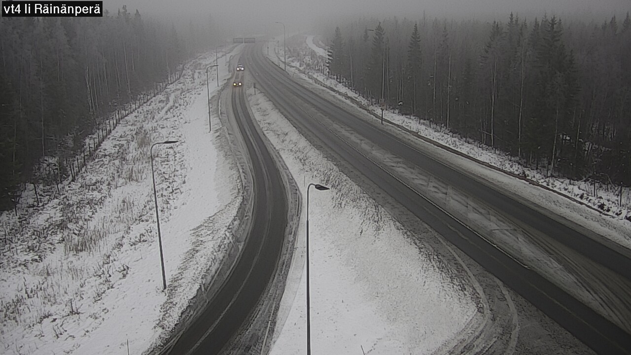 Weather Camera Image Väg 4 Ijo, Räinänperä, Ii, Pohjois-Pohjanmaa