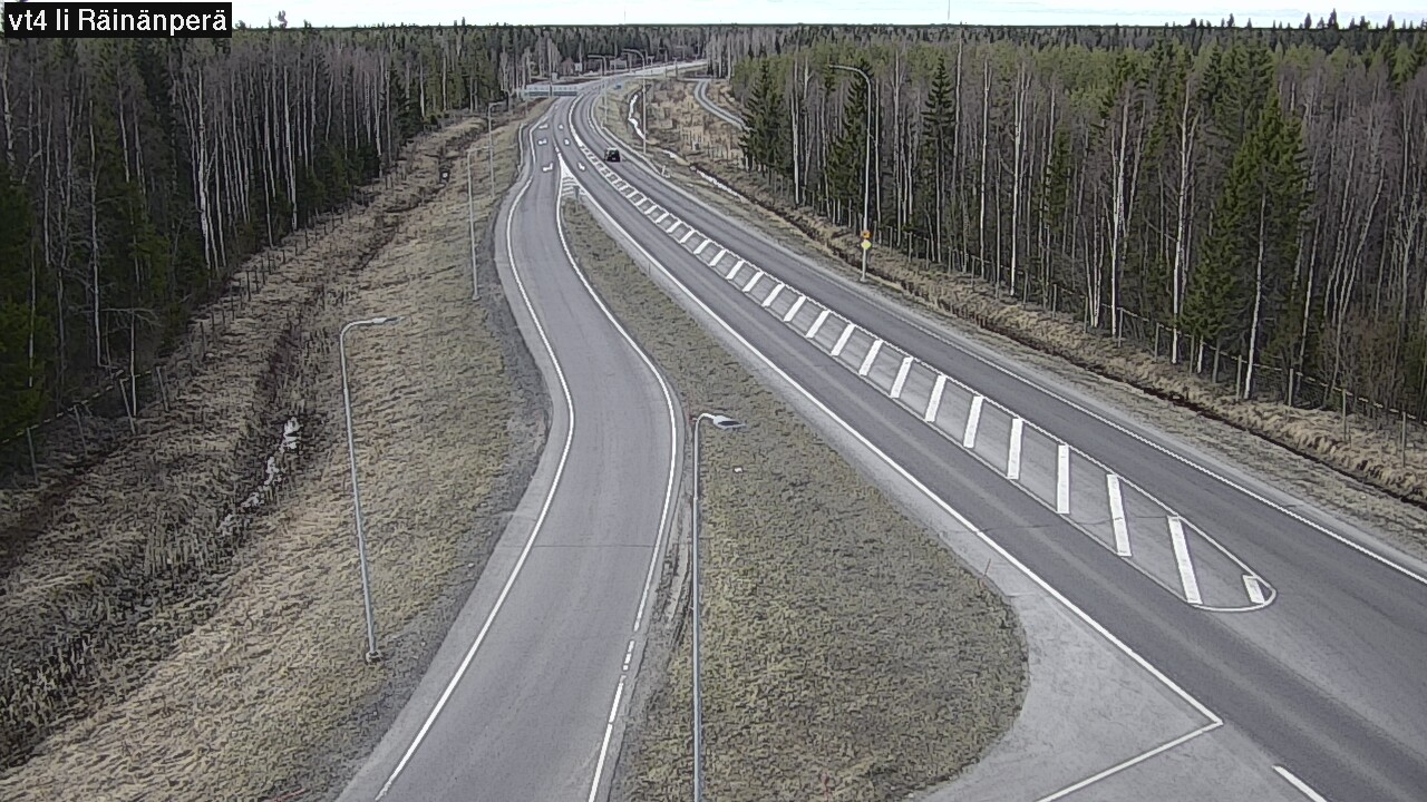 Weather Camera Image Väg 4 Ijo, Räinänperä, Ii, Pohjois-Pohjanmaa
