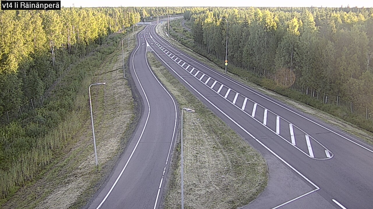 Weather Camera Image Väg 4 Ijo, Räinänperä, Ii, Pohjois-Pohjanmaa