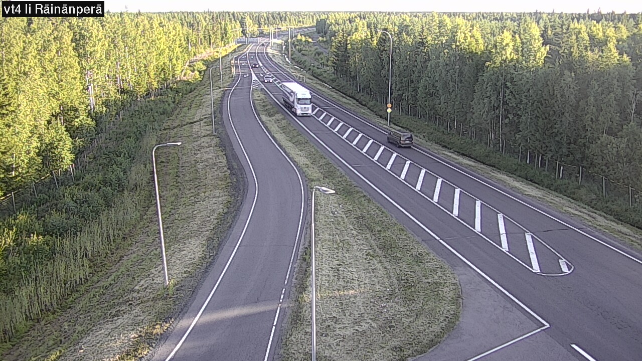 Weather Camera Image Väg 4 Ijo, Räinänperä, Ii, Pohjois-Pohjanmaa