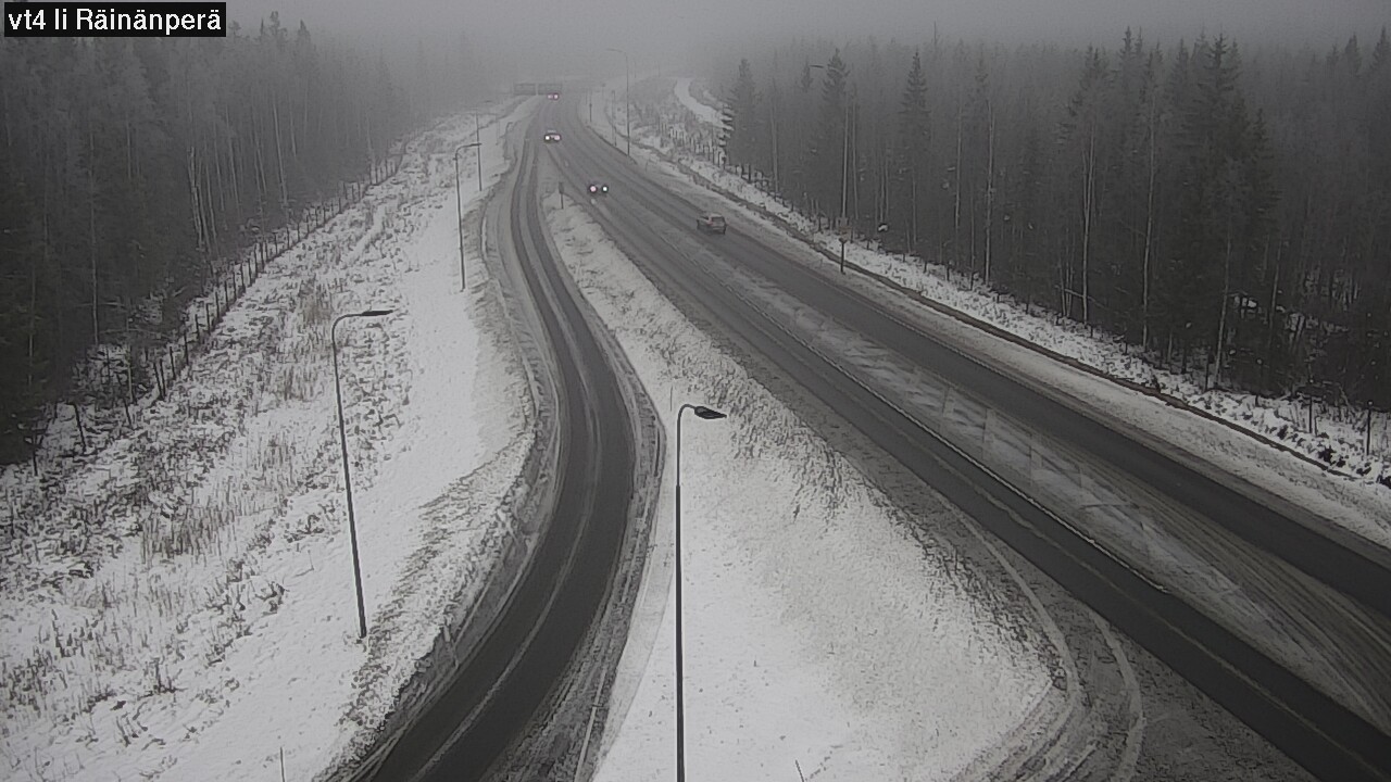 Weather Camera Image Väg 4 Ijo, Räinänperä, Ii, Pohjois-Pohjanmaa