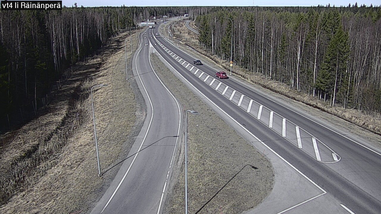 Weather Camera Image Väg 4 Ijo, Räinänperä, Ii, Pohjois-Pohjanmaa