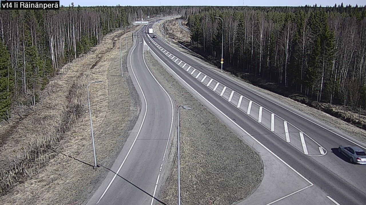Weather Camera Image Väg 4 Ijo, Räinänperä, Ii, Pohjois-Pohjanmaa