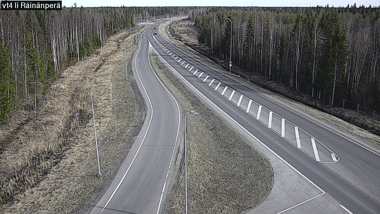 Weather Camera Image Väg 4 Ijo, Räinänperä, Ii, Pohjois-Pohjanmaa