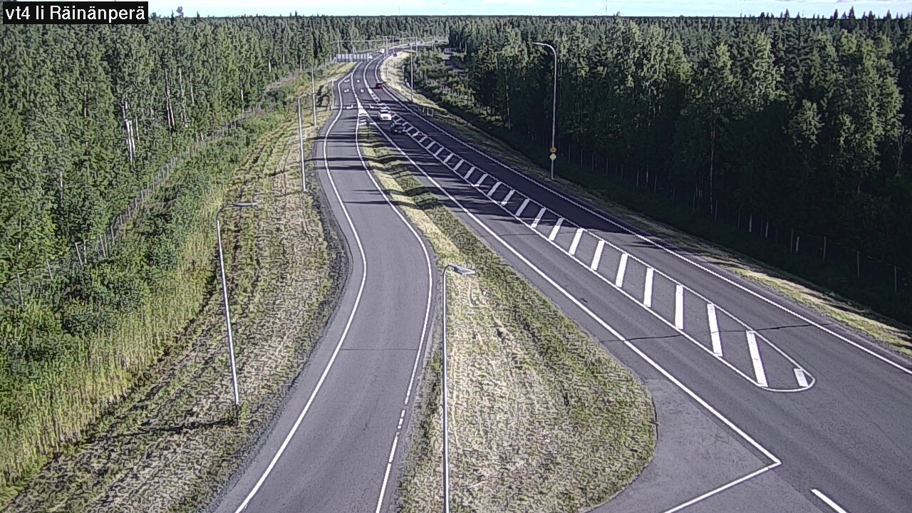 Weather Camera Image Väg 4 Ijo, Räinänperä, Ii, Pohjois-Pohjanmaa