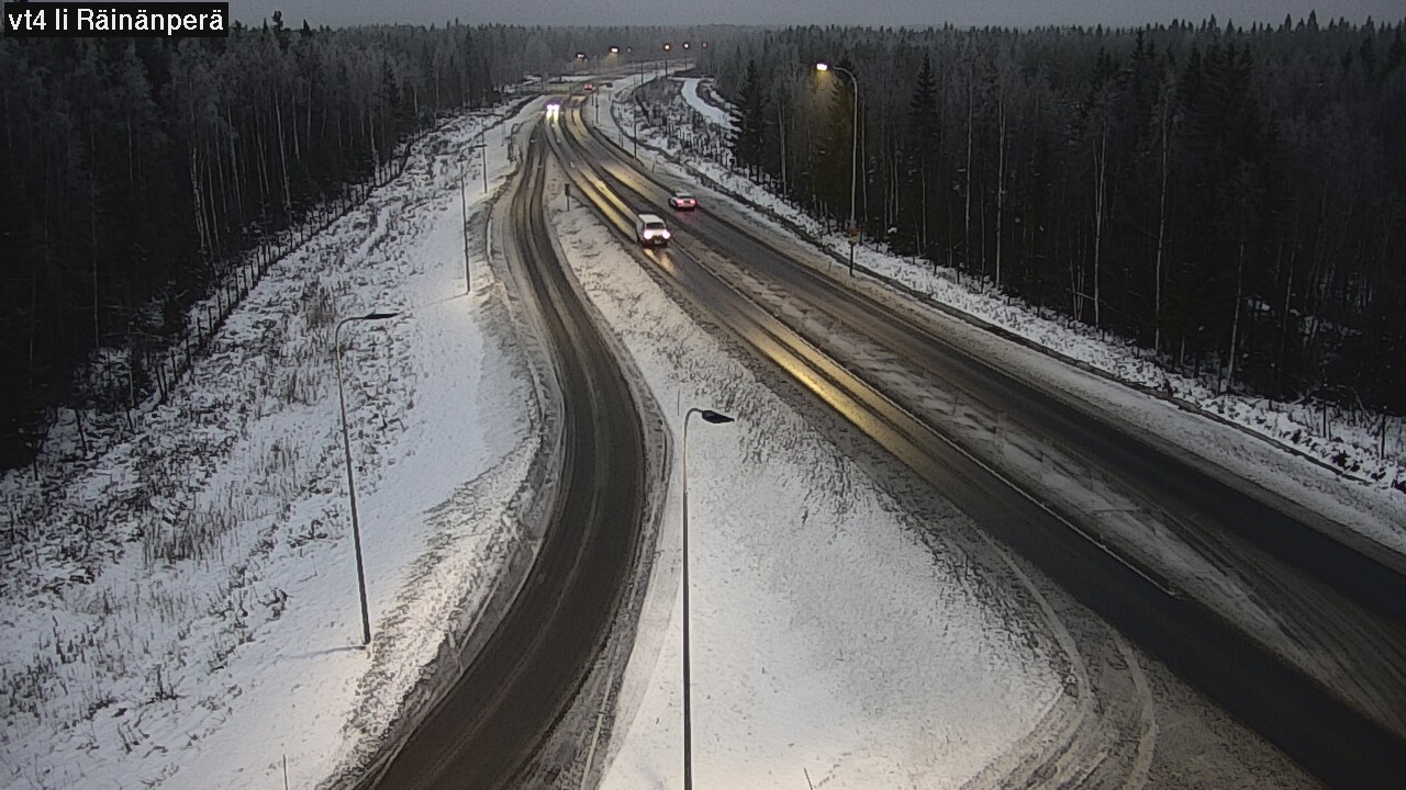Weather Camera Image Väg 4 Ijo, Räinänperä, Ii, Pohjois-Pohjanmaa