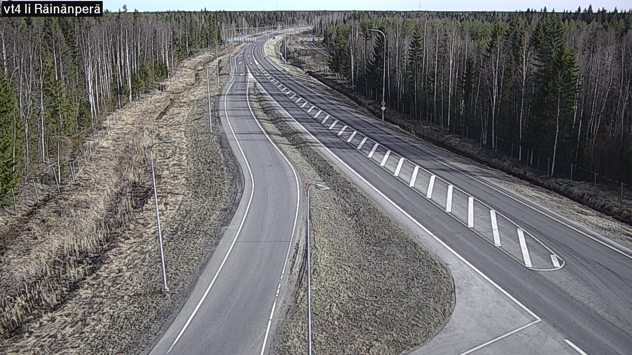 Weather Camera Image Väg 4 Ijo, Räinänperä, Ii, Pohjois-Pohjanmaa