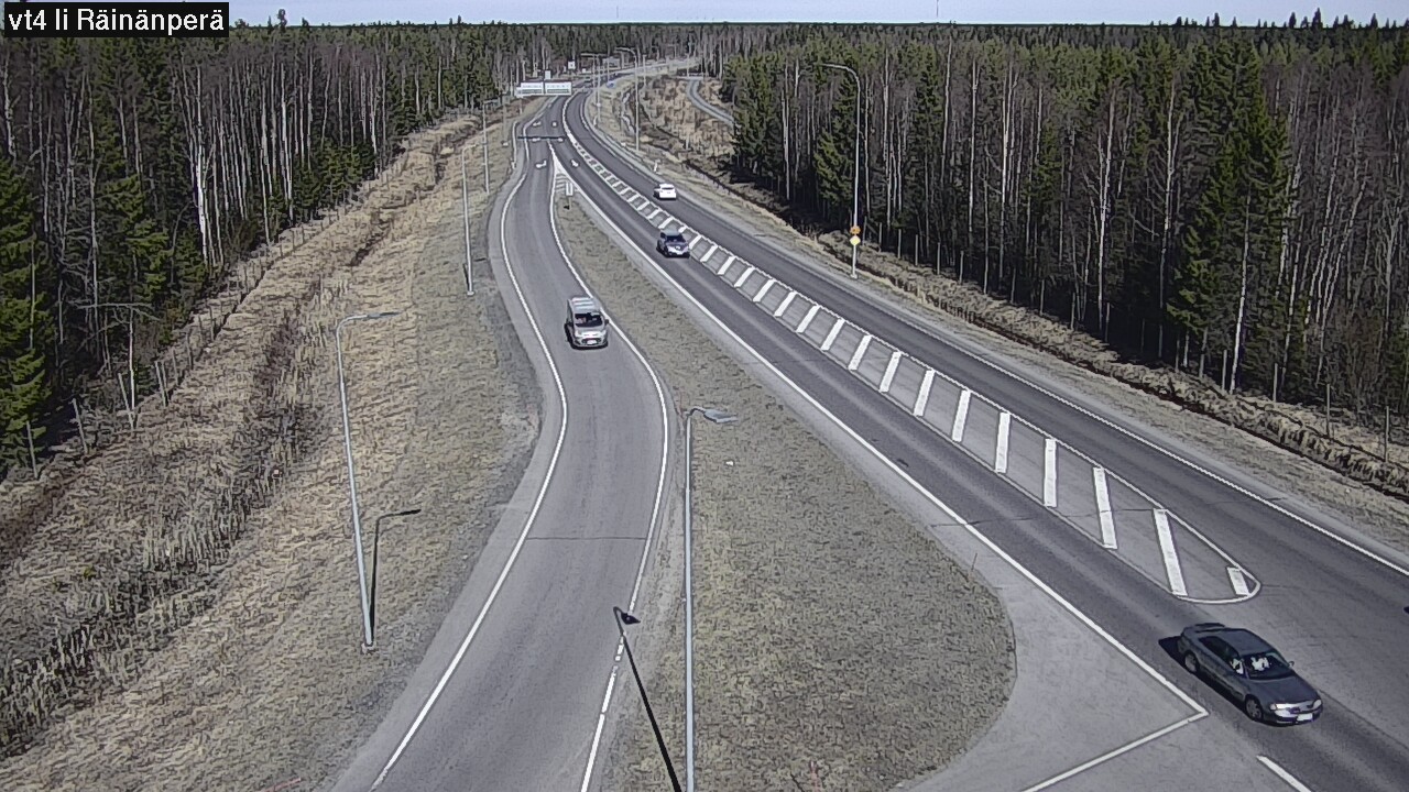 Weather Camera Image Väg 4 Ijo, Räinänperä, Ii, Pohjois-Pohjanmaa