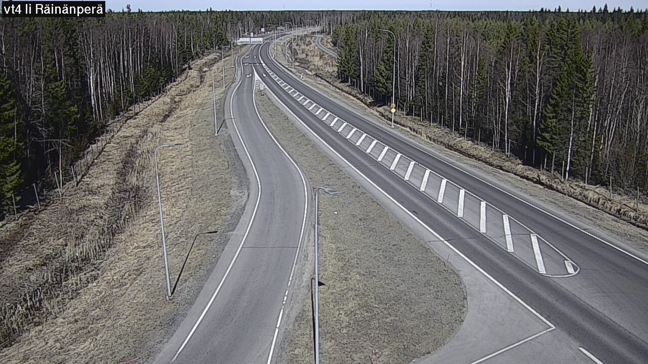 Weather Camera Image Väg 4 Ijo, Räinänperä, Ii, Pohjois-Pohjanmaa