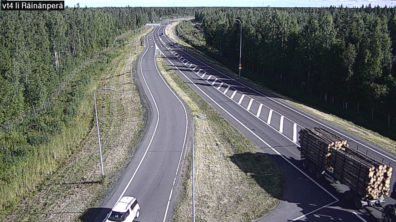 Weather Camera Image Väg 4 Ijo, Räinänperä, Ii, Pohjois-Pohjanmaa