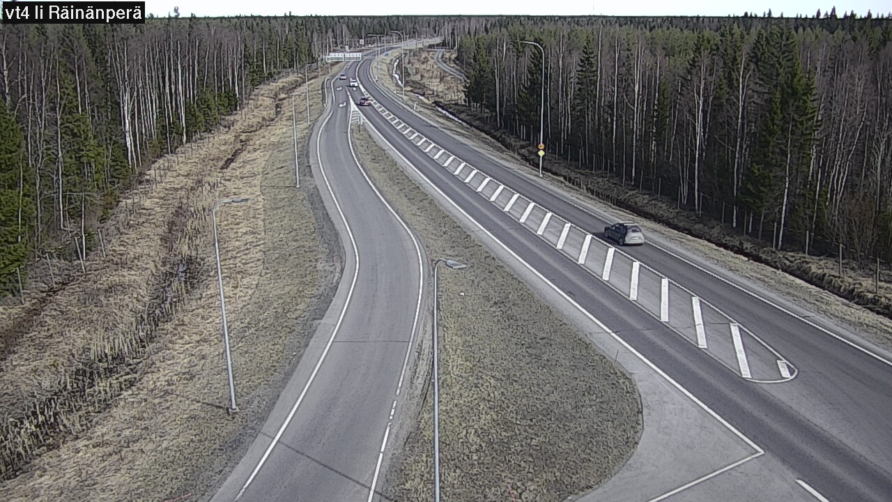 Weather Camera Image Väg 4 Ijo, Räinänperä, Ii, Pohjois-Pohjanmaa
