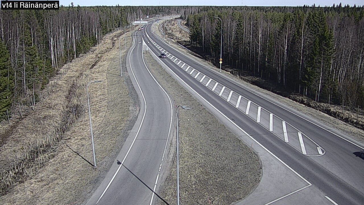Weather Camera Image Väg 4 Ijo, Räinänperä, Ii, Pohjois-Pohjanmaa