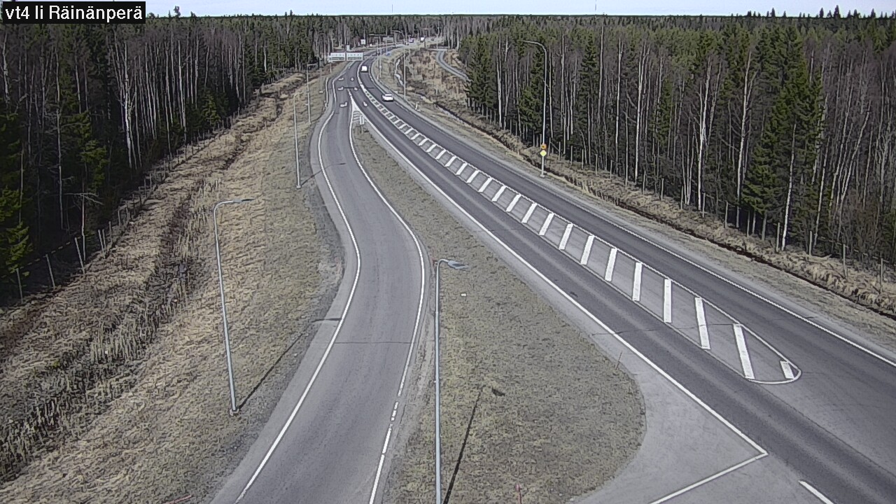 Weather Camera Image Väg 4 Ijo, Räinänperä, Ii, Pohjois-Pohjanmaa