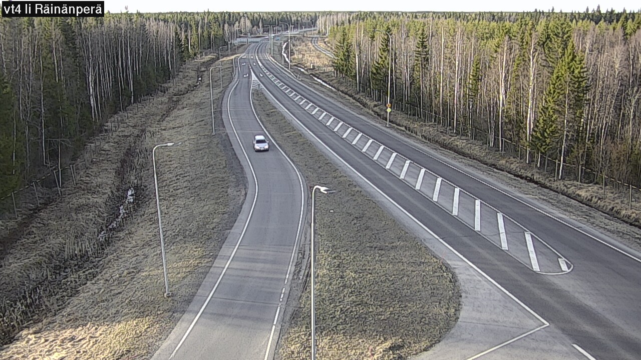 Weather Camera Image Väg 4 Ijo, Räinänperä, Ii, Pohjois-Pohjanmaa