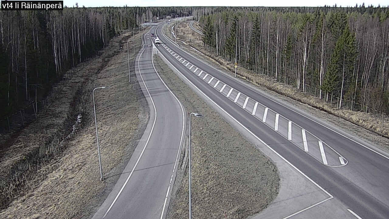 Weather Camera Image Väg 4 Ijo, Räinänperä, Ii, Pohjois-Pohjanmaa
