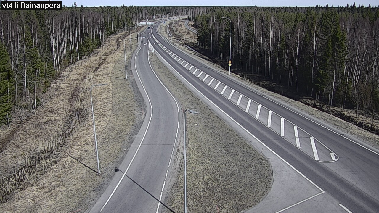 Weather Camera Image Väg 4 Ijo, Räinänperä, Ii, Pohjois-Pohjanmaa