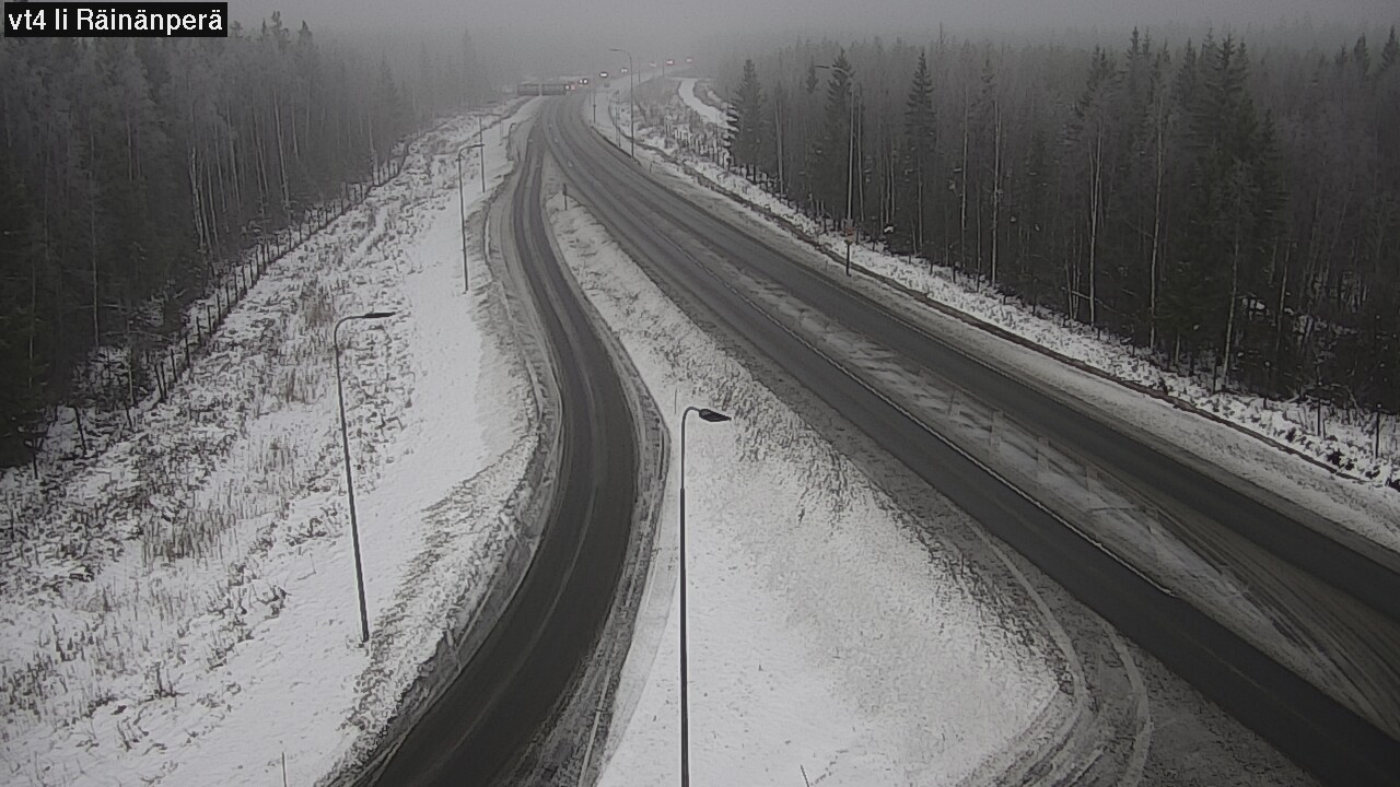 Weather Camera Image Väg 4 Ijo, Räinänperä, Ii, Pohjois-Pohjanmaa